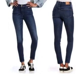 MADEWELL Curvy Highride Skinny Jeans in Dark Wash Size 27T